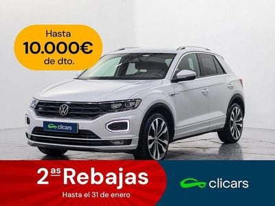 Blanco Usado 2021 VW T-Roc Sport SUV | 22.990 € (Precio justo)