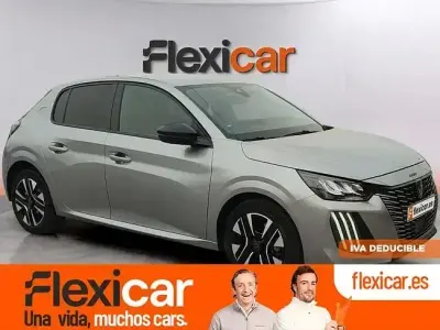 Usado Peugeot 208 Allure 100 CV (73 kW) 2025 Gris Utilitario