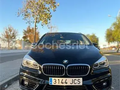 Usado BMW 218 Sport Line 150 CV (110 kW) 2015 Negro Familiar