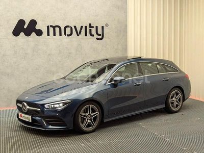 Azul Usado 2021 Mercedes CLA200 Shooting Brake Familiar | 29.890 € (Un poco caro)