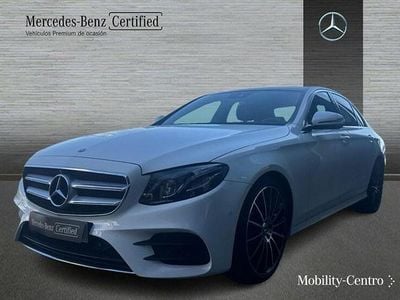 Blanco Usado 2019 Mercedes E220 AMG line Berlina | 34.900 € (Caro)