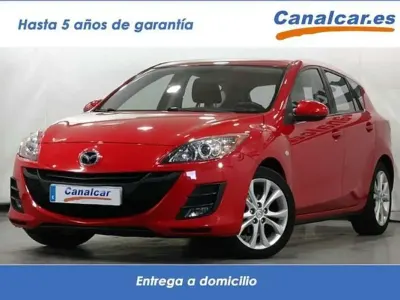 Usado Mazda 3 Sportive 143 CV (105 kW) 2009 Rojo Berlina