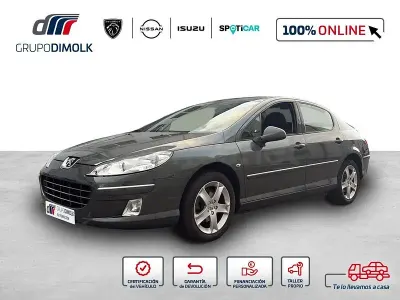 Usado Peugeot 407 Sport 140 CV (102 kW) 2009 Gris / plata Berlina