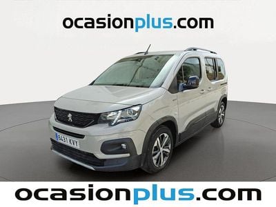 Usado Peugeot Rifter GT-line 100 CV (73 kW) 2019 Gris Monovolumen
