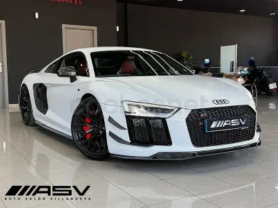 Usado Audi R8 Coupé Exclusive 610 CV (448 kW) 2016 Blanco Coupe