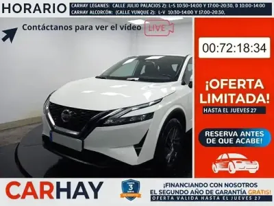 Usado Nissan Qashqai Acenta 140 CV (102 kW) 2022 Blanco SUV