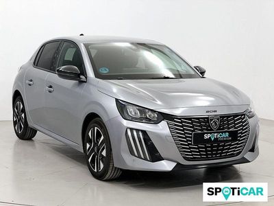 Usado Peugeot 208 Allure 102 CV (75 kW) 2024 Gris Utilitario