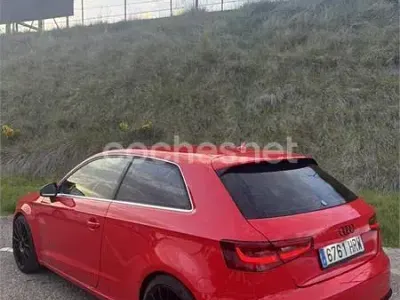 Usado Audi A3 Ambition 150 CV (110 kW) 2013 Rojo Berlina