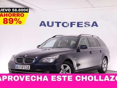Usado BMW 525 197 CV (144 kW) 2009 Azul Familiar