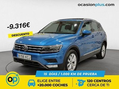 Usado VW Tiguan Sportline 180 CV (132 kW) 2017 Azul SUV