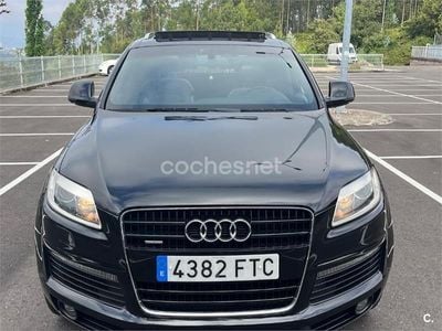 Usado Audi Q7 S-Line 326 CV (239 kW) 2007 Negro SUV