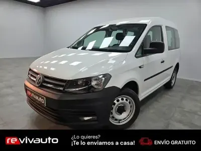 Käytetty VW Caddy 122 HP (89 kW) 2019 Valkoinen Tila-auto