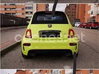 Usado Abarth 595C Competizione 180 CV (132 kW) 2019 Amarillo Descapotable