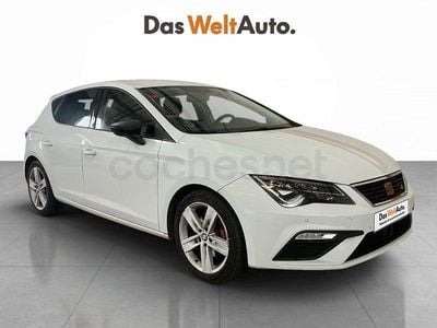 Usado Seat Leon FR 150 CV (110 kW) 2019 Blanco Berlina