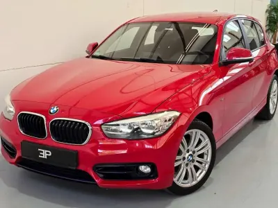 Usado BMW 118 M Sport 150 CV (110 kW) 2015 Rojo Utilitario