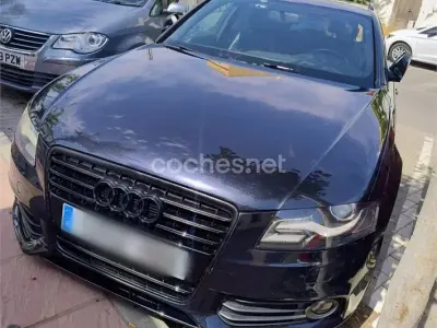 Usado Audi A4 240 CV (176 kW) 2009 Negro Familiar