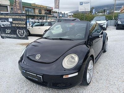Usado VW Beetle Cabriolet 100 CV (73 kW) 2007 Negro Descapotable