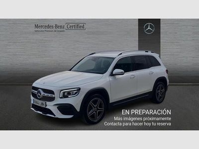 Usado Mercedes GLB200 AMG line 150 CV (110 kW) 2022 Pintura uni, blanco polar SUV