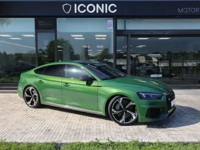 Usado Audi RS5 Sportback Comfort 450 CV (330 kW) 2019 Verde Berlina