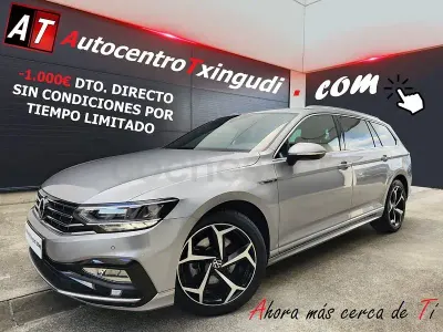 Usado VW Passat R-line 150 CV (110 kW) 2021 Gris / plata Familiar