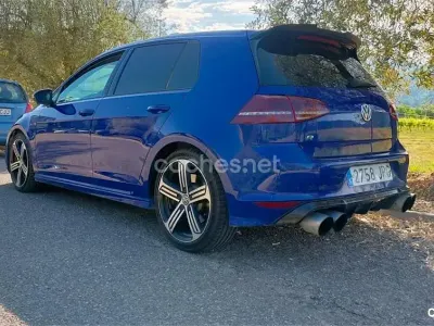 Usado VW Golf VII R 300 CV (220 kW) 2016 Azul Berlina