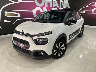 Usado Citroën C3 Feel 83 CV (61 kW) 2019 Negro Utilitario
