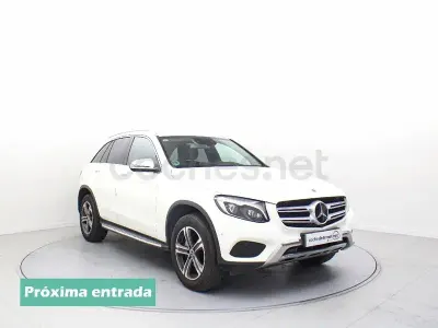 Usado Mercedes GLC220 170 CV (125 kW) 2018 Blanco SUV