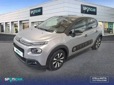 Usado Citroën C3 PureTech 110 CV (80 kW) 2020 Gris Utilitario