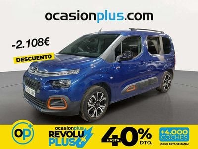Usado Citroën Berlingo PureTech 110 CV (80 kW) 2019 Azul Monovolumen