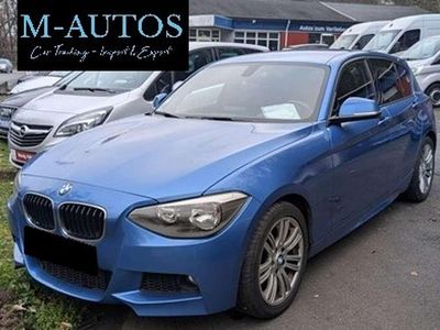 Usado BMW 118 Sport Line 170 CV (125 kW) 2013 Azul Utilitario