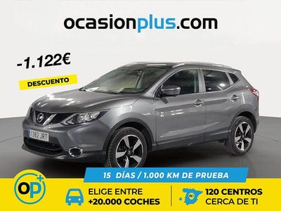 Usado Nissan Qashqai N-Connecta 130 CV (95 kW) 2016 Gris SUV