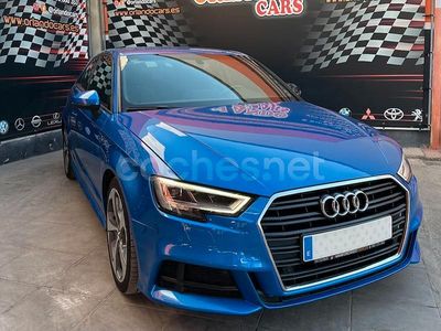 Brugt Audi A3 S-Line 150 HK (110 kW) 2018 Blå Sedan