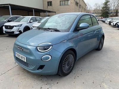 Usado Fiat 500e Icon 86 kW (118 CV) 2021 Azul claro Utilitario