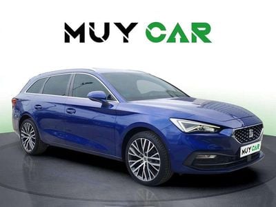 Usado Seat Leon ST XCELLENCE 150 CV (110 kW) 2020 Azul Familiar