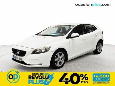 Usado Volvo V40 Kinetic 115 CV (84 kW) 2014 Blanco Familiar