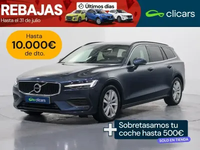 Usado Volvo V60 Momentum 197 CV (144 kW) 2021 Azul Familiar