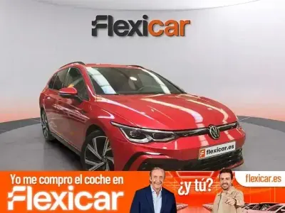 Usado VW Golf VII R-line 150 CV (110 kW) 2021 Rojo Utilitario