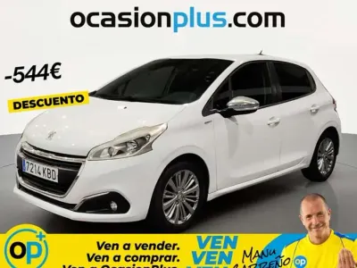 Używany Peugeot 208 Style 82 KM (60 kW) 2017 Biały Hatchback