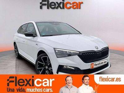 Usado Skoda Scala Monte Carlo 150 CV (110 kW) 2023 Blanco Utilitario