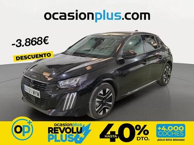 Usado Peugeot 208 Allure 100 CV (73 kW) 2025 Negro Utilitario
