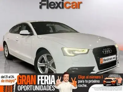 Käytetty Audi A5 Sportback Advanced 150 HP (110 kW) 2016 Valkoinen Viistoperä