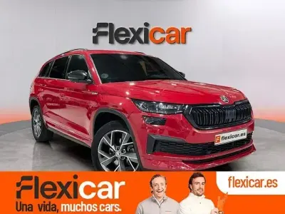 Usado Skoda Kodiaq SportLine 150 CV (110 kW) 2022 Rojo SUV