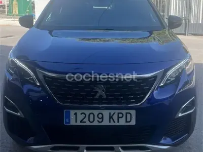 Käytetty Peugeot 3008 GT-line 120 HP (88 kW) 2018 Sininen Katumaasturi