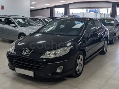 Usado Peugeot 407 Sport 136 CV (100 kW) 2008 Negro Berlina