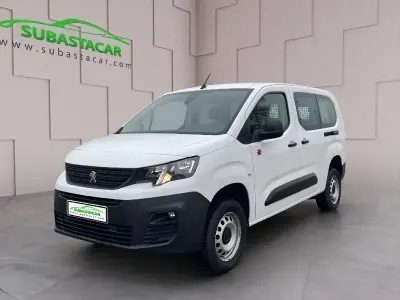 Usado Peugeot Partner 131 CV (96 kW) 2021 Blanco Monovolumen