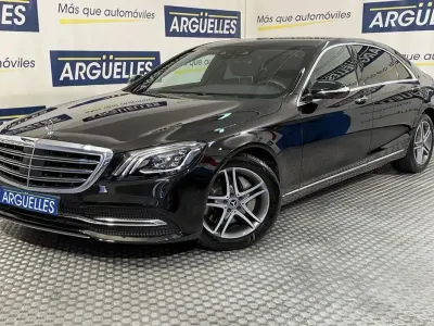 Usado Mercedes S350 286 CV (210 kW) 2018 Negro Berlina
