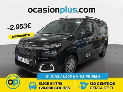 Usado Citroën Berlingo Feel 130 CV (95 kW) 2019 Negro Monovolumen
