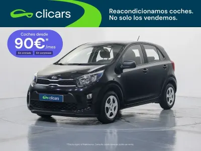 Usado Kia Picanto Comfort 67 CV (49 kW) 2019 Negro Utilitario