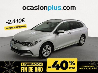 Gris Usado 2021 VW Golf VIII Life Familiar | 18.990 € (Precio justo)