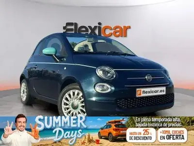 Usado Fiat 500C Dolcevita 70 CV (51 kW) 2020 Azul Descapotable